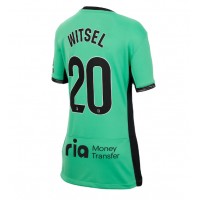 Camiseta Atletico Madrid Axel Witsel #20 Tercera Equipación para mujer 2023-24 manga corta